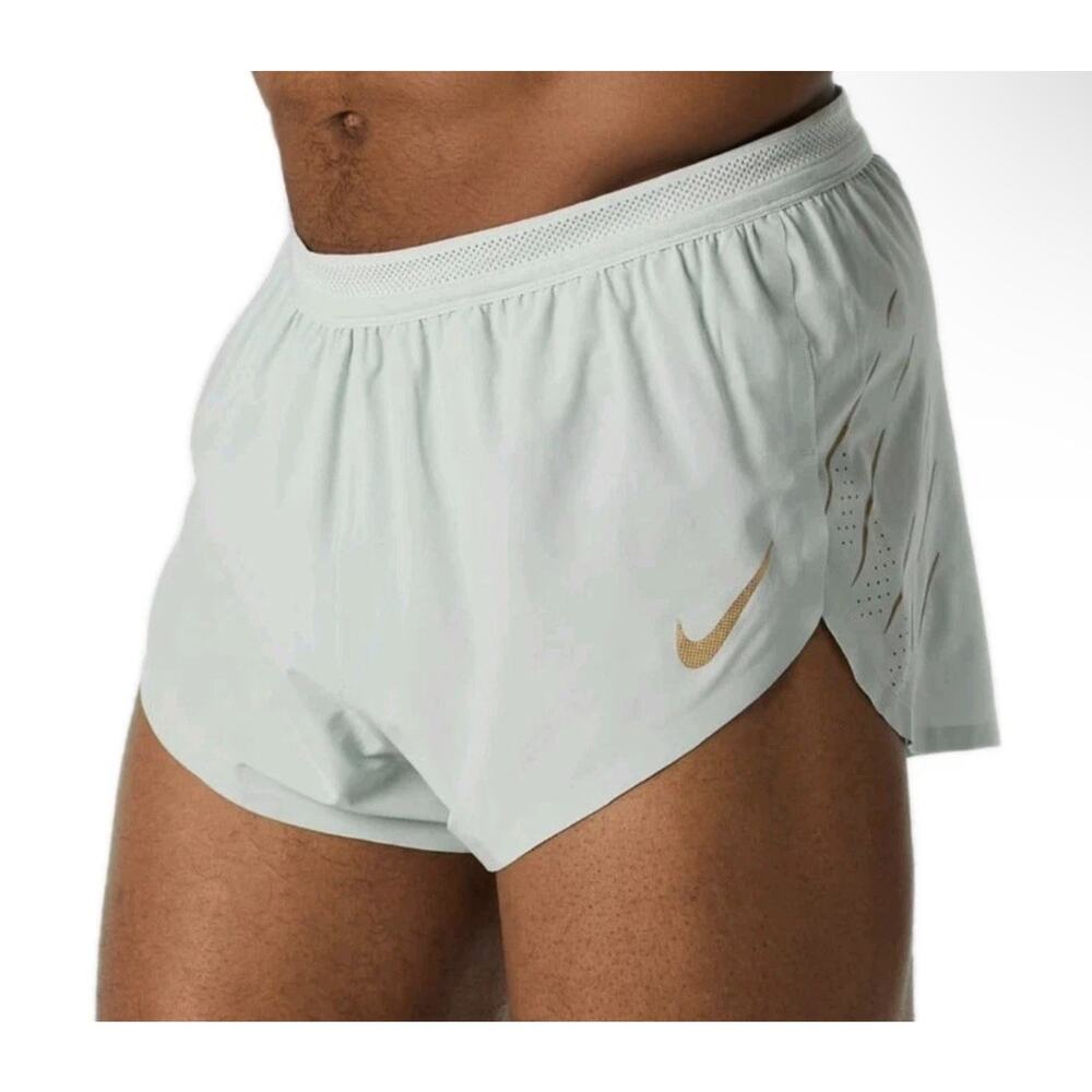 Size Xl Nike Aeroswift x Jakob Men's Dri-FIT ADV 2" Running Shorts HQ4197-034 - Picture 3 of 6